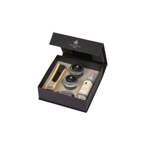 Kit d'entretien chaussure - Famaco Box XL – 7 produits Couleur
