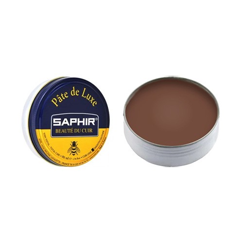 Saphir pâte de luxe cirage Noir cuir lisse - 50 ml