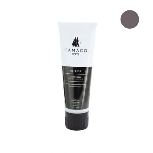 Crème de cirage Noir en tube applicateur 75 ml Sil'Best Famaco