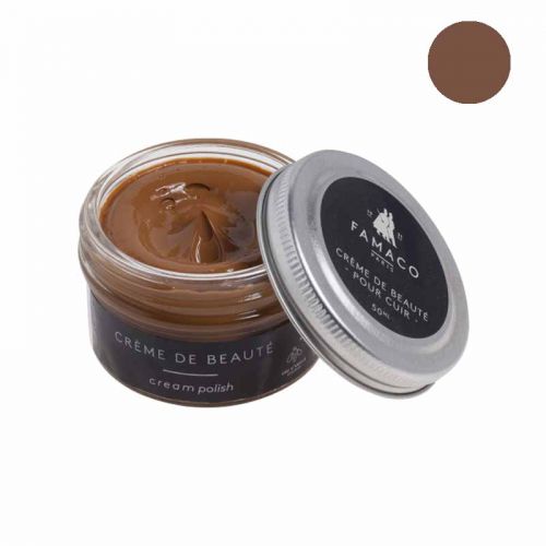 Cirage chaussure cuir noir Famaco 50ml