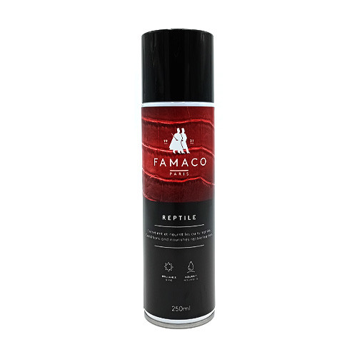 Spray entretien cuir reptile - Bombe aérosol 250 ml - Famaco