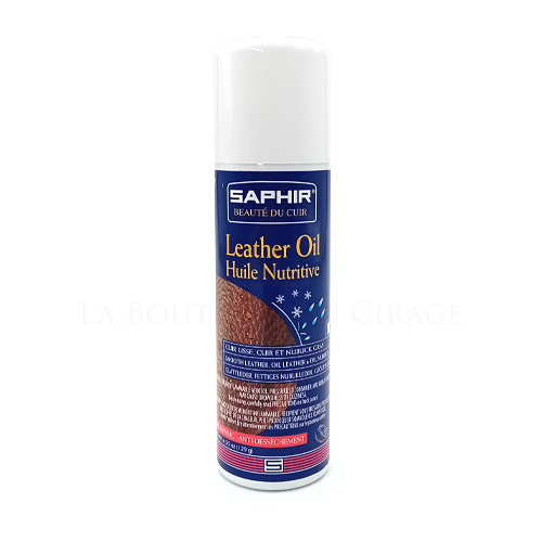 Saphir Huile protectrice HP cuir gras 200ml