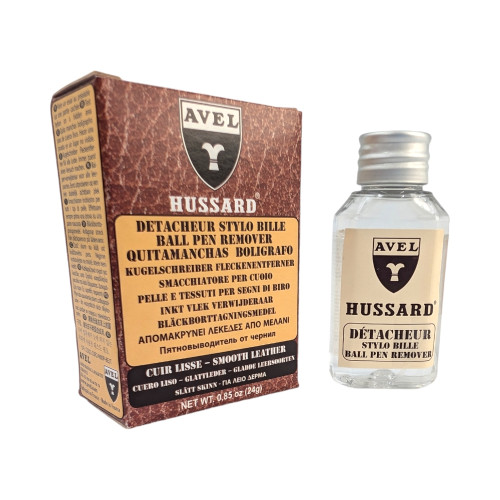 Détacheur stylo bille cuir Hussard 30ml - Avel